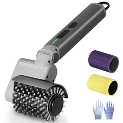 Elevonix front packaging showing cordless grill cleaning kit and benefits