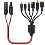 ELFCULB front connector view showing secure fit and clear labeling for safety