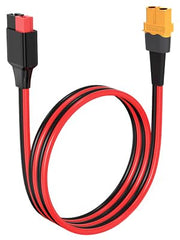 ELFCULB XT60 to Anderson front view showing secure connection and durability