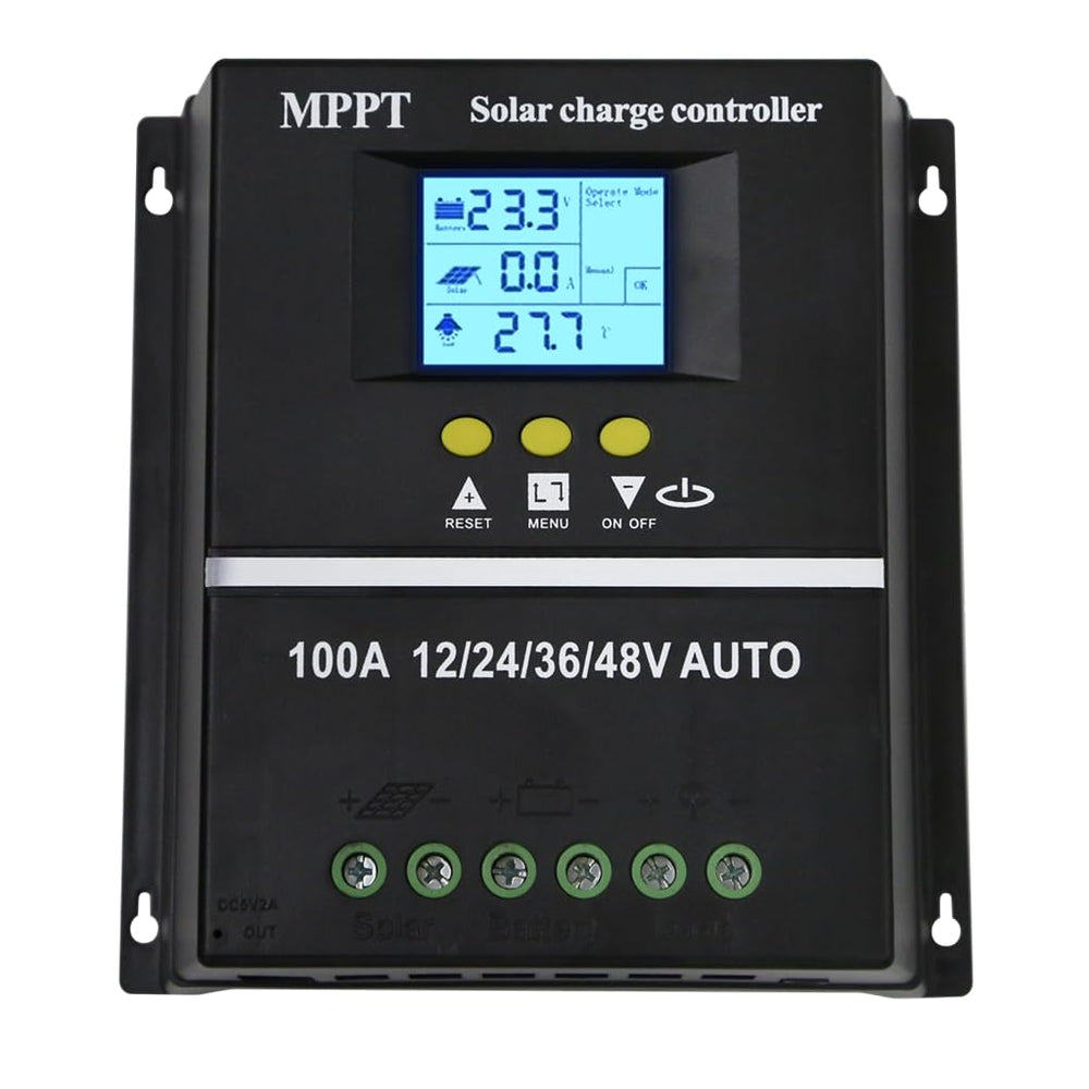 ELUSH controller front panel and LCD showing status for easy monitoring