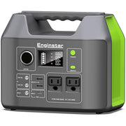 EnginStar front panel showing outlets and ports for versatile charging