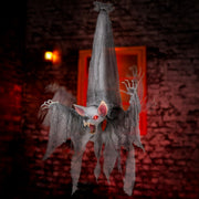 Entehaus bat reaper front view showing full 36-inch prop and menacing posture
