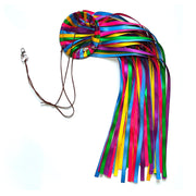 EONBES front view of windsock streamer showing vibrant colors and movement benefit