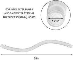 ERYEE clear PVC hose close-up showing transparent flow visibility benefit
