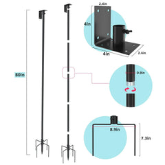 ERYTLLY top mounting plate detail showing versatile attachment options