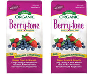 Espoma Berry-Tone front bag view showing organic fertilizer and benefits