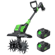 etoolab front view of tiller showing compact design and quick setup benefit