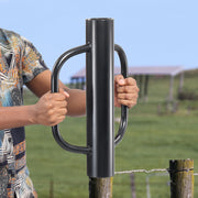 EUIJOIP front view showing whole 12 lb post driver, clear design and benefit