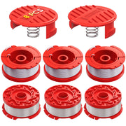 Eventronic front packaging showing 8 prewound replacement spools and clear labeling benefit quick swaps