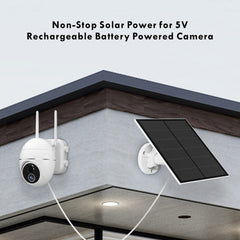 EverExceed long 9.8ft cable stretched to camera demonstrating flexible placement