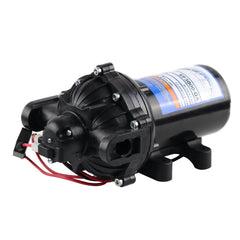 Everflo front view showing pump body and mounting pattern for fast installation