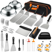 EWFEN griddle kit front packaging showing full 35-piece set and benefits
