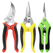 EWPJDK front packaging showing three colorful pruning shears and kit benefits