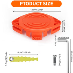 Eyoloty polycarbonate blade close-up highlighting serrated edge for tougher cuts