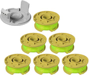 Eyoloty front packaging showing six AC80RL3 spools and cap, quick restocking benefit