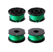 Eyoloty spool front view showing pre-wound line and hub for quick replacement