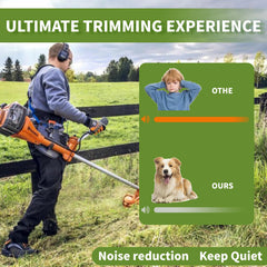 Eyoloty installed in trimmer head showing compatibility and quick fit benefit
