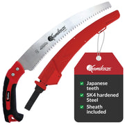 EZ Kut front packaging showing saw and scabbard for quick identification