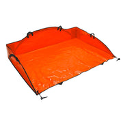 EZ Leaf Hauler front packaging showing product and 24 sq ft size benefit