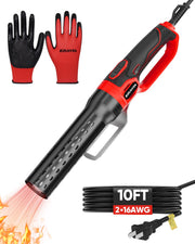 EZUVITA front view showing ergonomic handle and compact body for easy ignition
