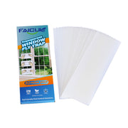 Faicuk front packaging showing 20-Pack, clear protection for windows