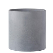FaithLand front view of planter showing concrete look and lightweight benefit