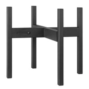FaithLand front view of plant stand showing stable modern base and styling benefit