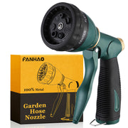 FANHAO front view metal nozzle showing durable alloy and benefits