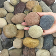 FANTIAN bag front view showing mixed river rocks and contents benefit: ready-to-use