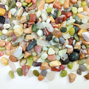 FANTIAN front packaging showing 10 lb bag and colorful pebbles for convenience