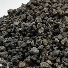 FANTIAN front packaging showing 5 lbs of black lava rocks, durable and ready