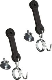 fascinatte front view of 2-pack latch with hardware showing easy replacement