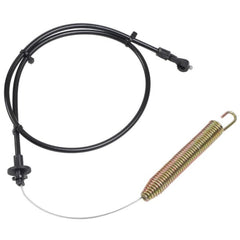 fascinatte front view of deck clutch cable showing full assembly benefit of direct replacement