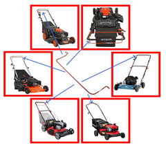 fascinatte size and scale next to tools showing easy replacement fit