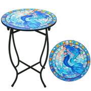 Fashion&cool side table front view showing compact footprint and stylish finish