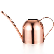 Fasmov copper watering can front view showing compact design and modern look