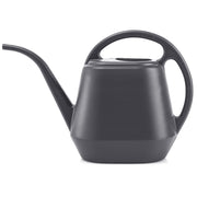Fasmov grey watering can front view showing compact durable design and easy storage