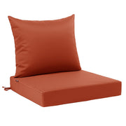 Favoyard front view red seat cushion showing plush comfort and vibrant color