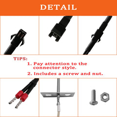 FCCUM probe connector closeup showing OEM-style plug for direct installation