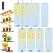 FECiDA panel front view showing slim profile and bright LEDs for consistent growth