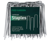 FEED GARDEN front packaging showing 500 staples and bulk value benefit