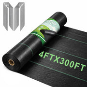 FEED GARDEN front packaging roll showing product size and coverage benefits