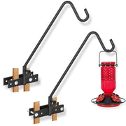 FEED GARDEN front view of two 13.5-inch deck hooks showing package benefit