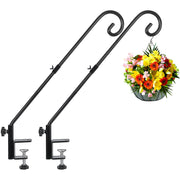 FEED GARDEN front view showing two hooks and packaging for sturdy outdoor display