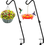 FEED GARDEN front view of two 29-inch hooks showing compact packaging and sturdy design benefit