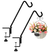 FEED GARDEN front view of deck hook showing sturdy powder-coated finish and shape