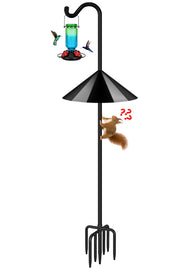 FEED GARDEN full-height shepherd hook showing tall stable hang point for feeders