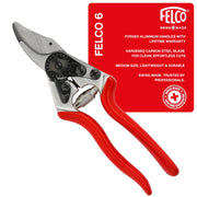 FELCO F6 front view showing compact pruner for precise cuts