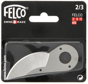 FELCO replacement blade front packaging showing compatibility and quick install benefit