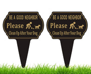 Felexdo front view sign in lawn showing clear message and improved curb appeal